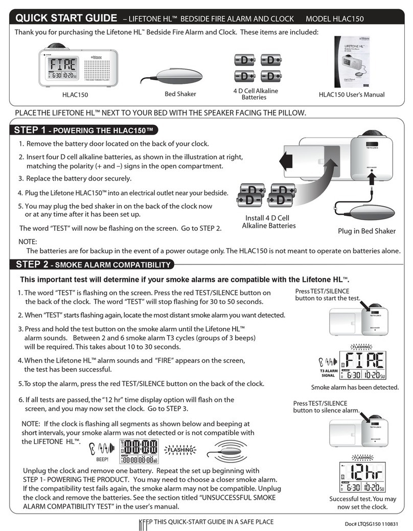 LIFETONE HLAC150 User manual