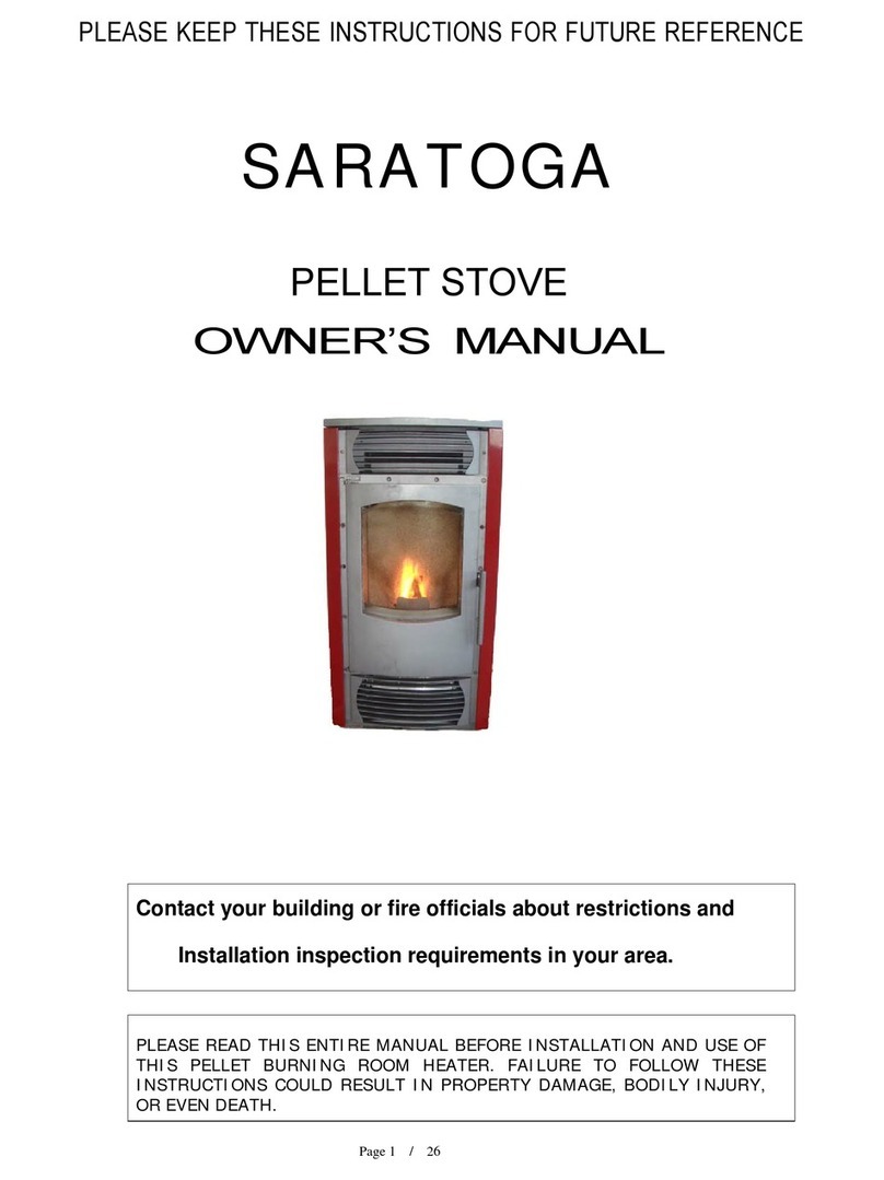 Hudson River Stove Works Saratoga owner's manual