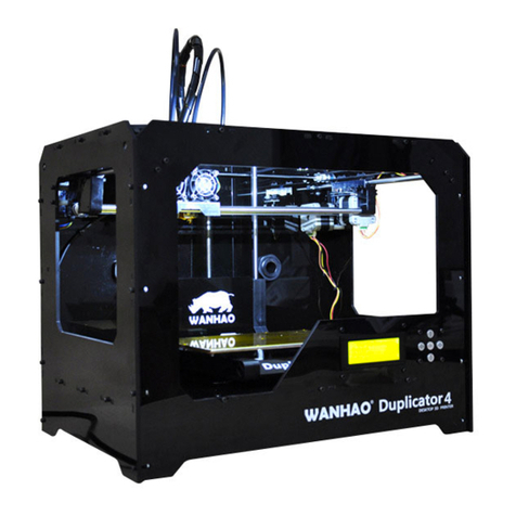 WANHAO Duplicator 4 User manual