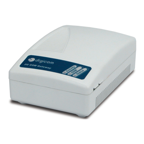 Digicom 2G GSM Gateway Lift User manual