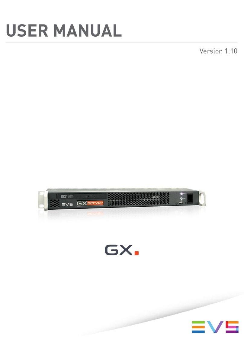 EVS GX User manual