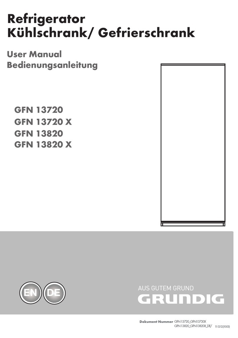 Grundig GFN 13820 User manual