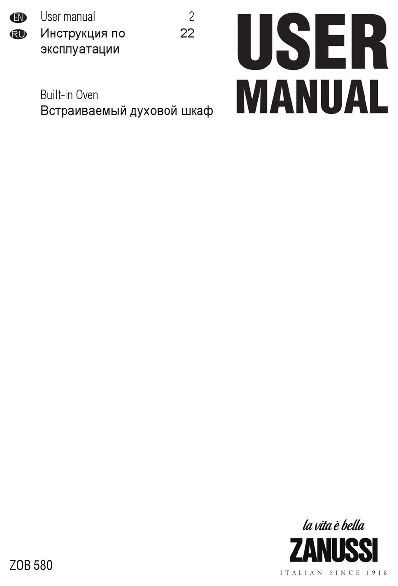 Zanussi ZOB 580 User manual