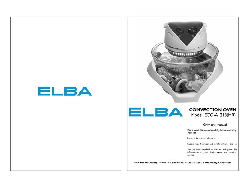Elba ECO-A1213 owner's manual