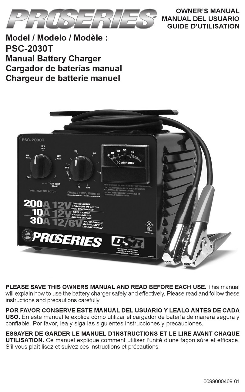 DSR PSC-2030T owner's manual