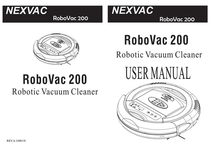 Nexvac RoboVac 200 user manual