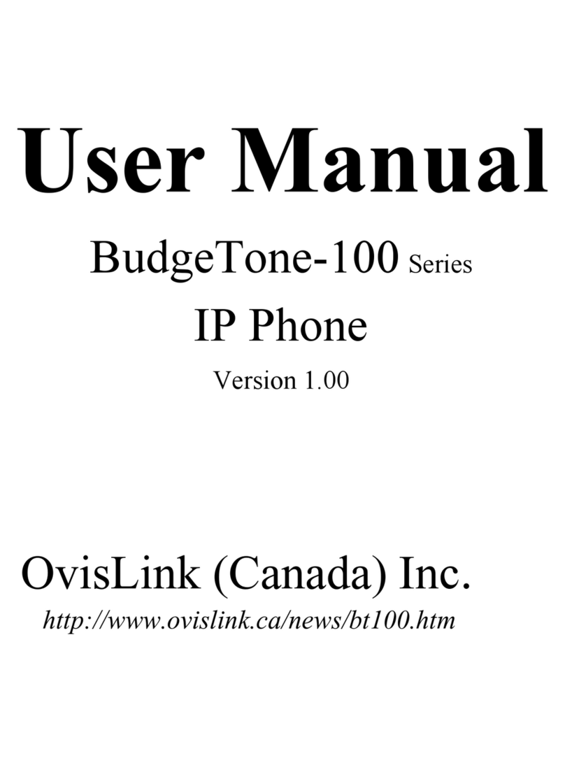 Ovislink BudgeTone-100 Series user manual