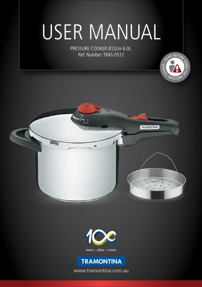 Tramontina TRAS 0512 User manual
