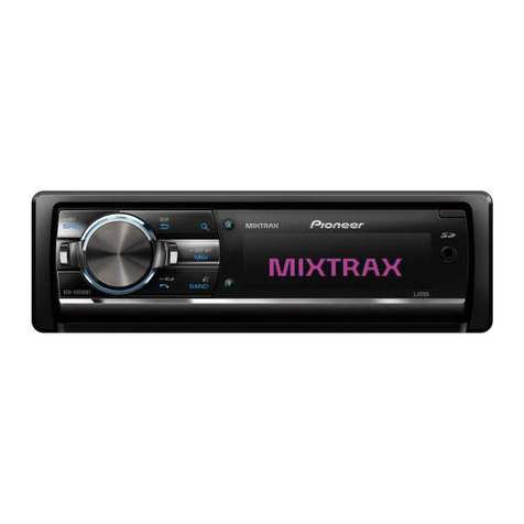 Pioneer DEH-X9550BT owner's manual
