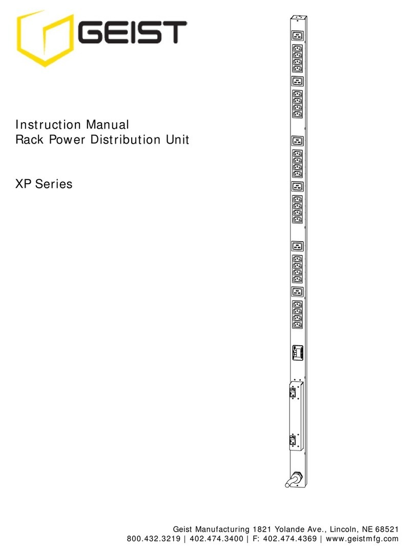 Geist XP Series instruction manual