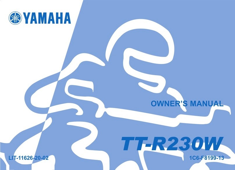 Yamaha TT-R230W User manual