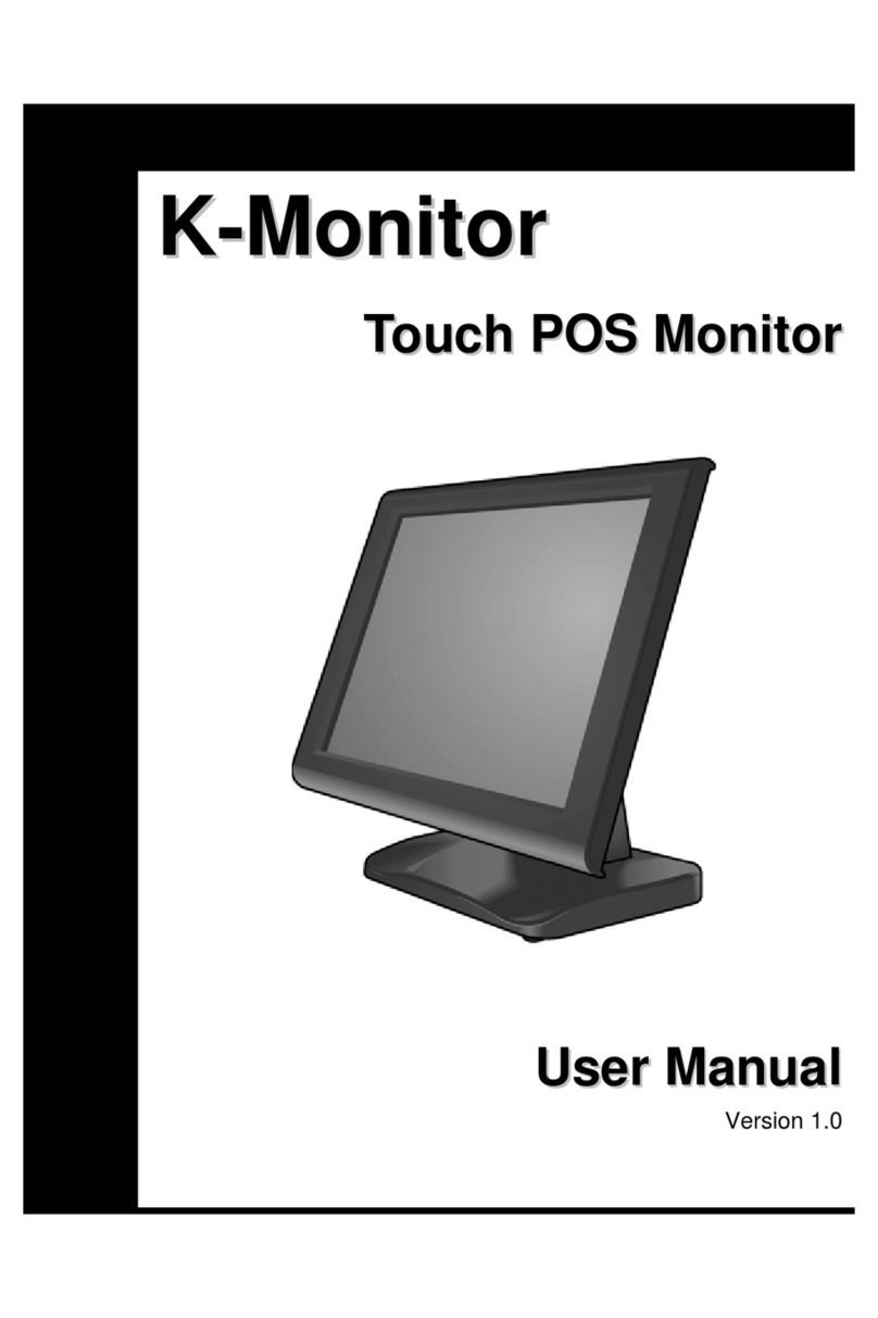 K?Monitor Touch POS user manual