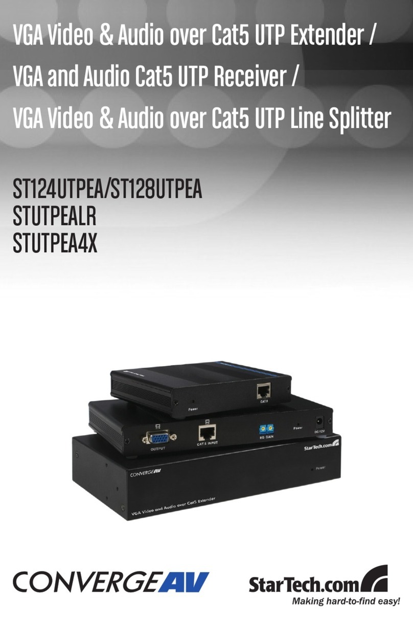 StarTech.com ST124UTPEA manual