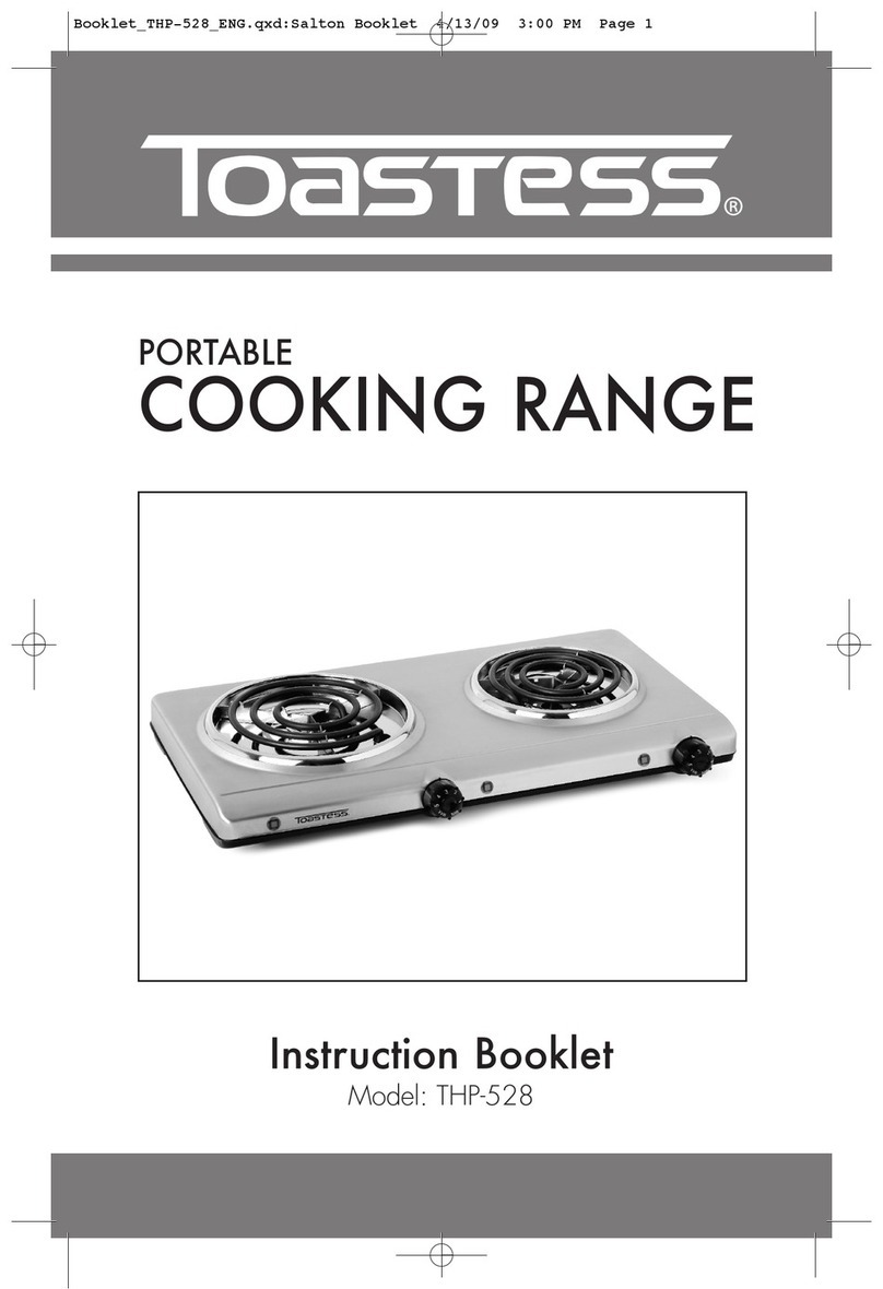 Toastess THP-528 Instruction booklet
