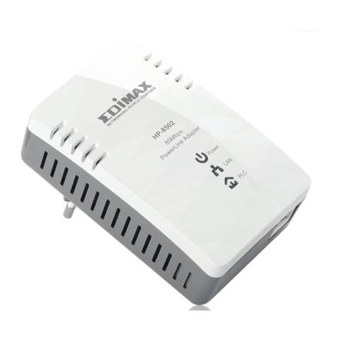Edimax HP-8502 Quick installation guide