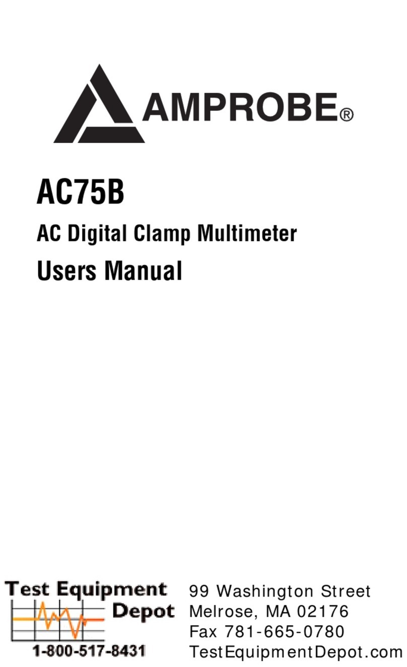 Amprobe AC75 User manual