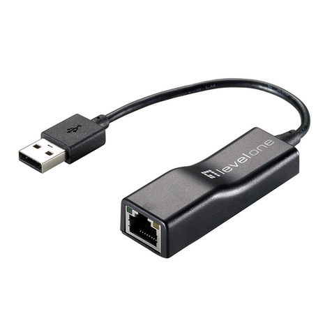 LevelOne USB-0301 User manual