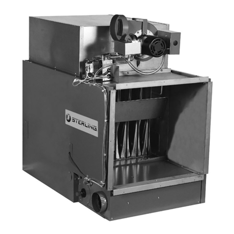 Sterling QVSD-100 Installation, instruction and  service manual