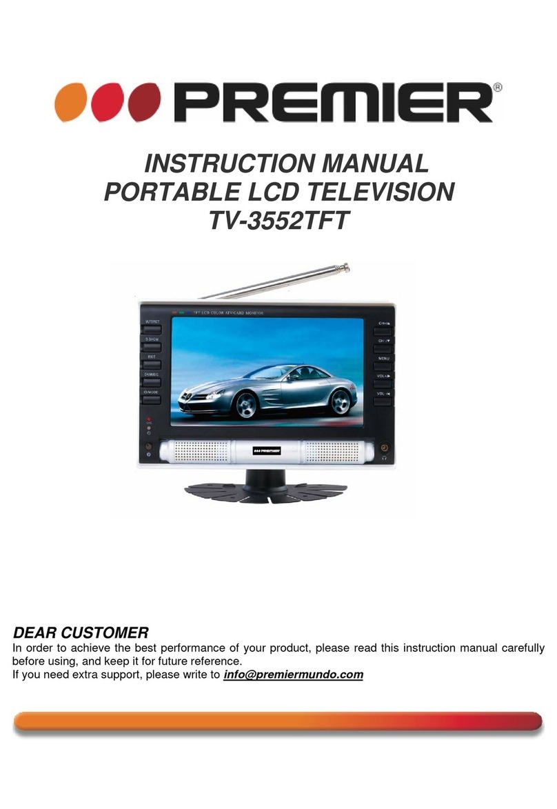 Premier Electric TV-3552TFT instruction manual