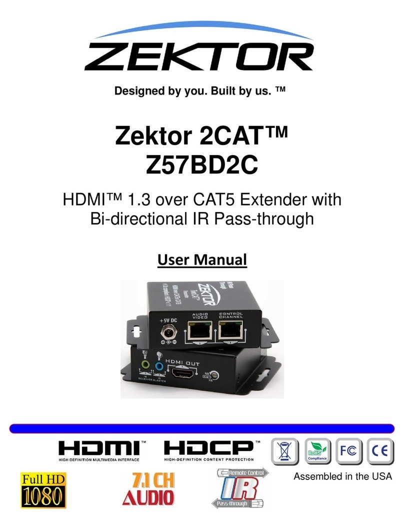 Zektor Z57BD2C User manual