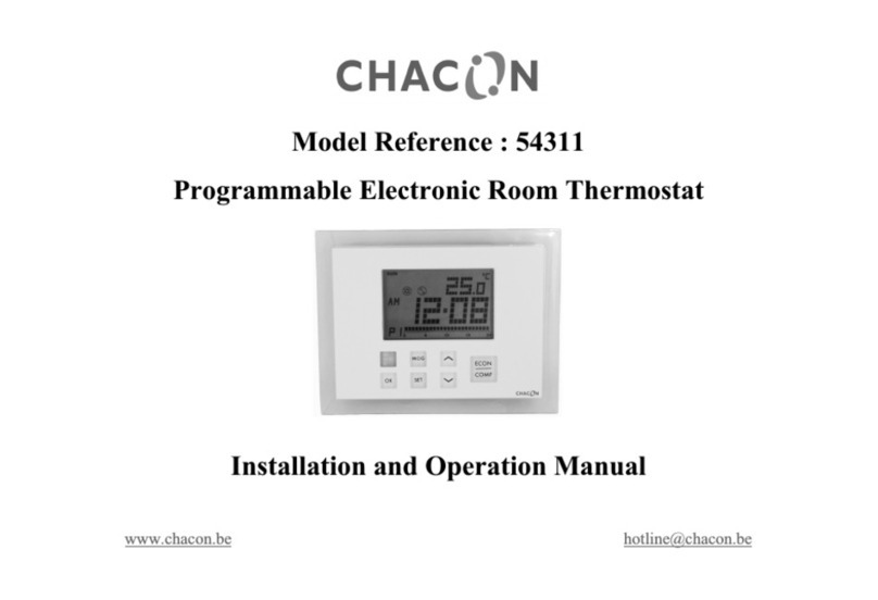 Chacon 54311 User manual