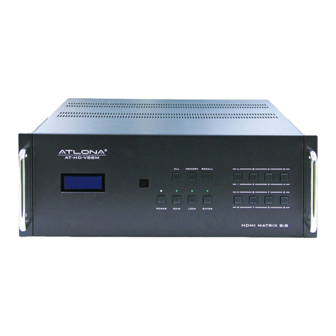 Atlona AT-HD-V88M User manual