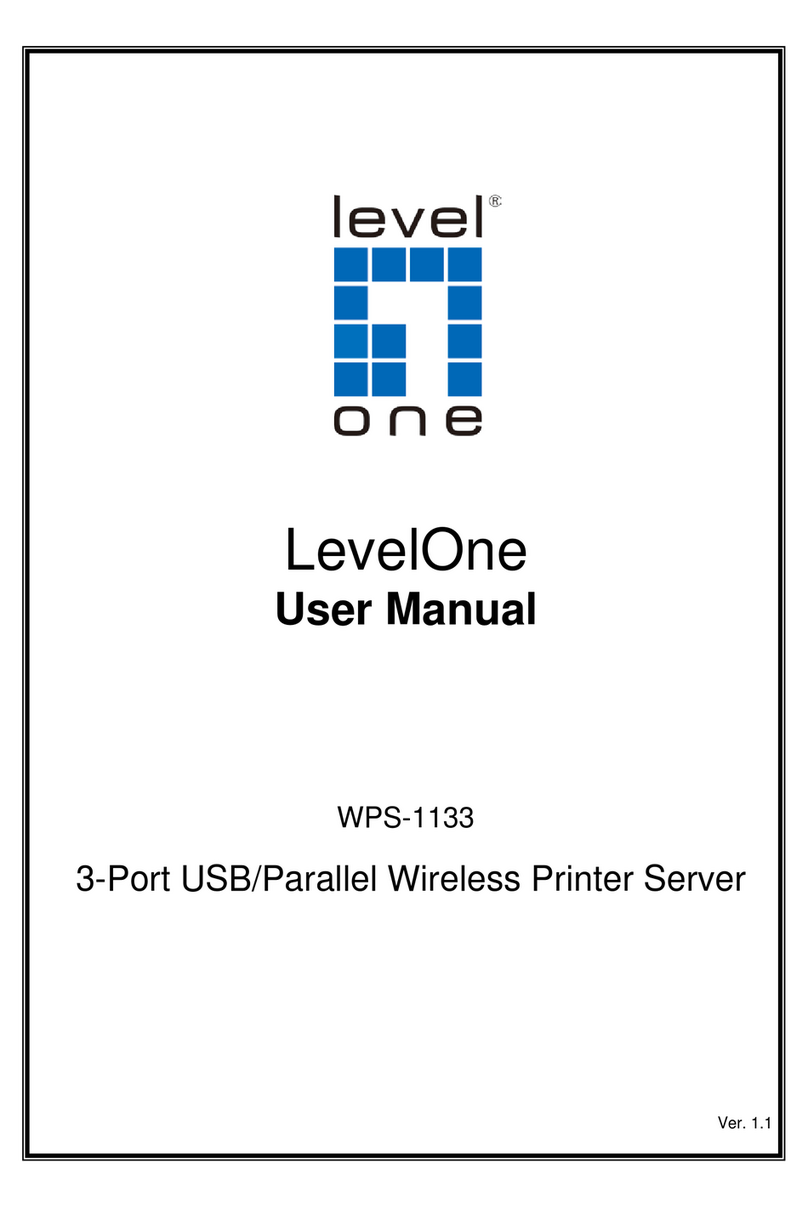 LevelOne WPS-1133 User manual