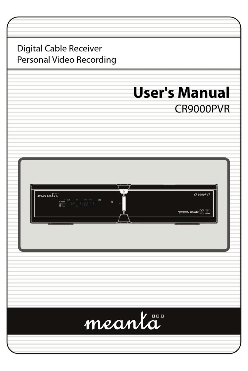 Meanta CR9000PVR user manual