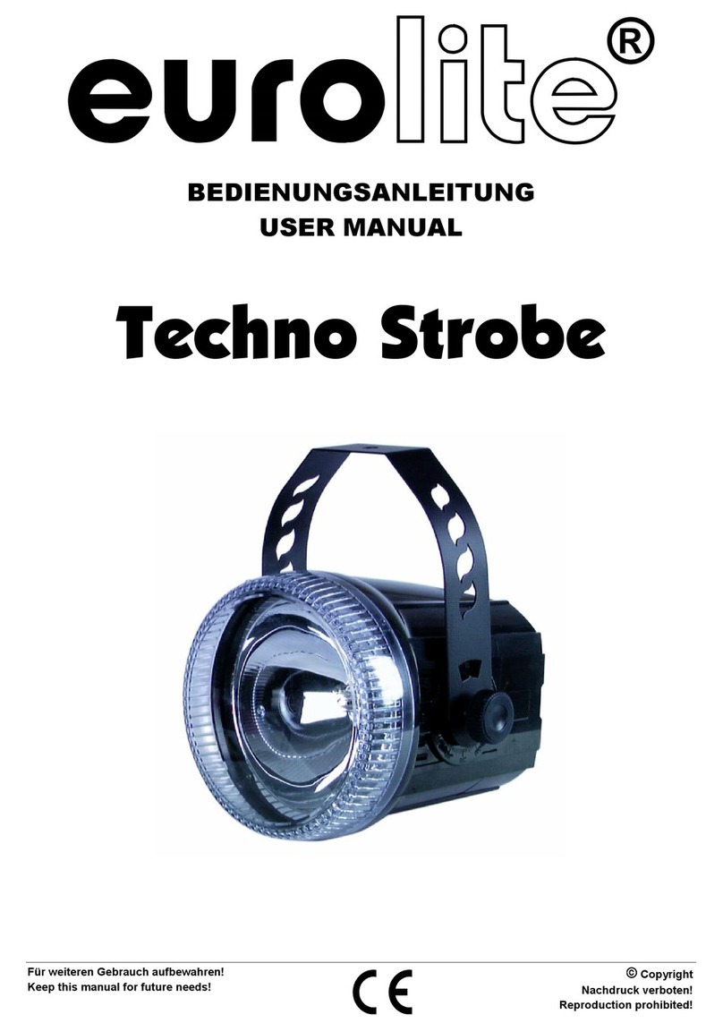 EuroLite Techno strobe user manual