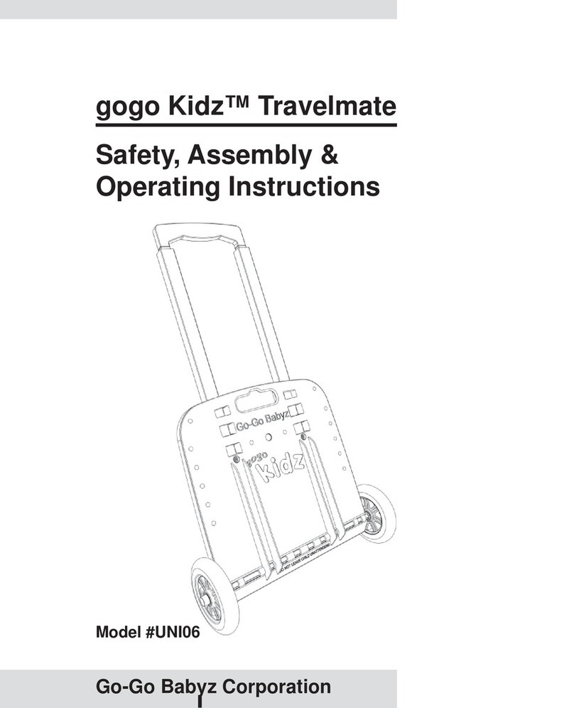 Go-Go Babyz gogo Kidz Safety, assembly &  operating instructions