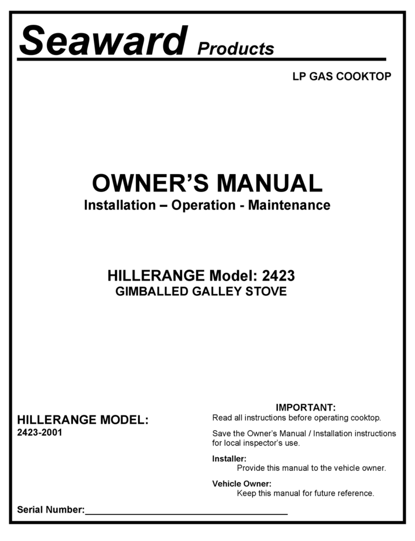 Seaward HILLERANGE 2423 owner's manual
