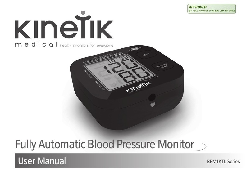 Kinetik BPM1KTL Series User manual