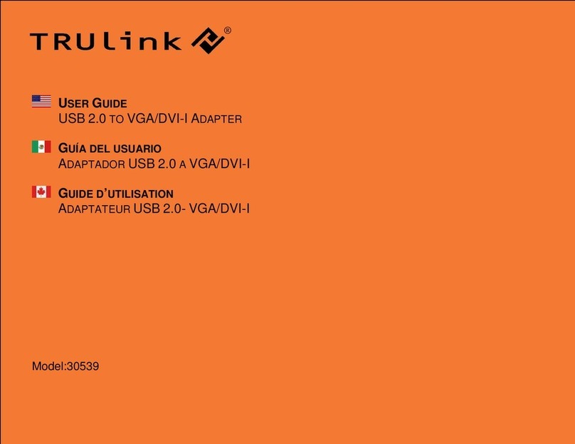 TRUlink 30539 User manual