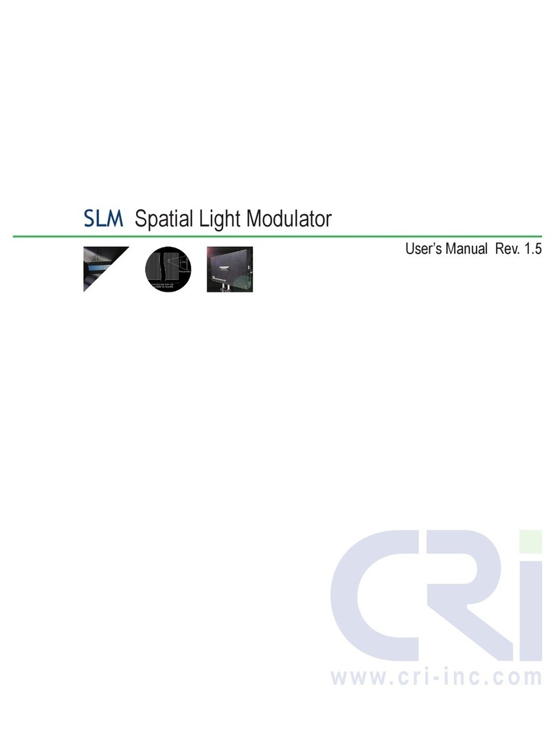 CRi SLM user manual