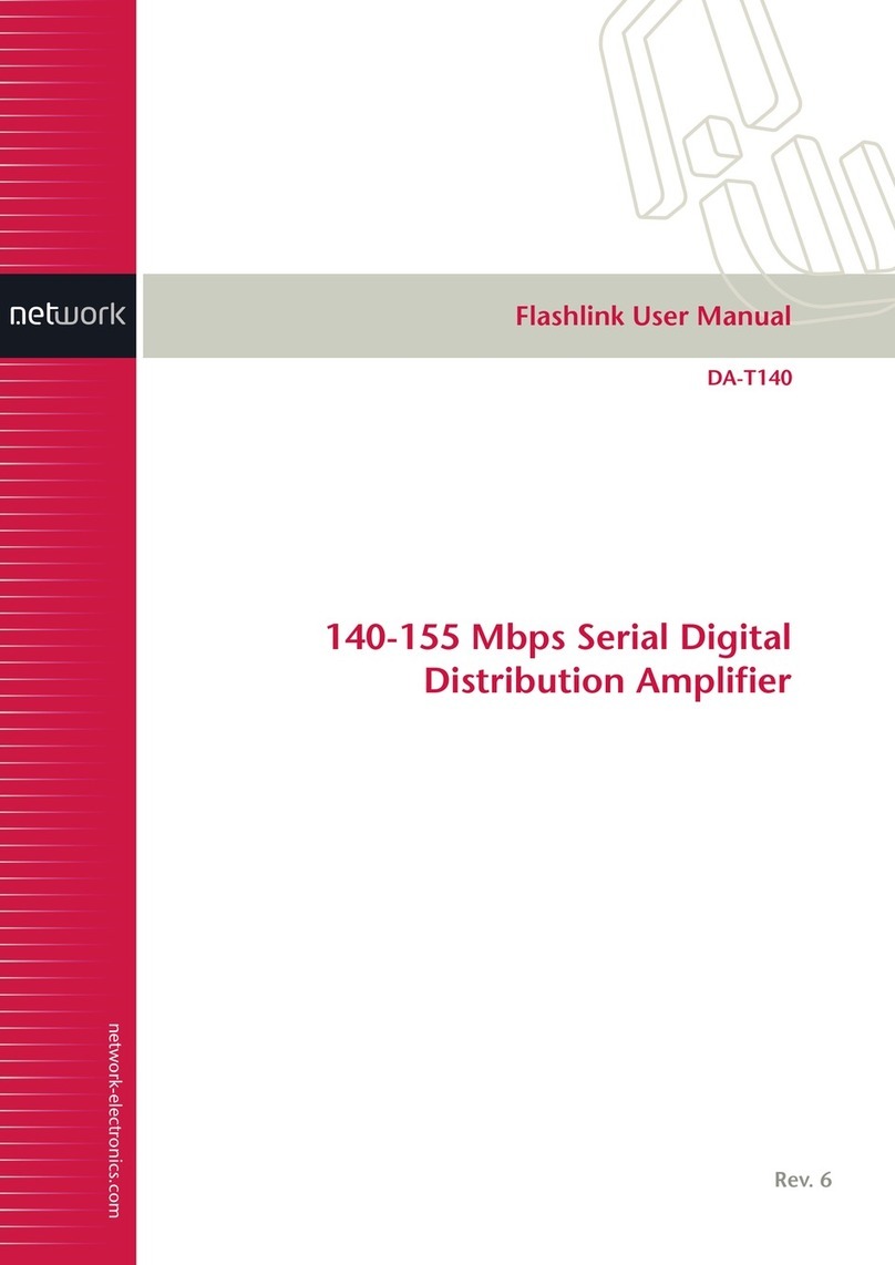 Network  Electronics ASA Flashlink DA-T140 user manual