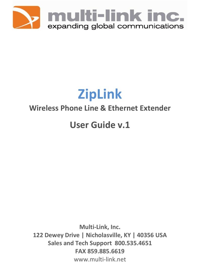 Multilink ZipLink User manual