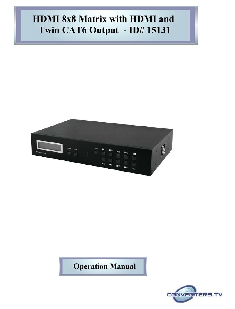 Converters.TV 15131 User manual