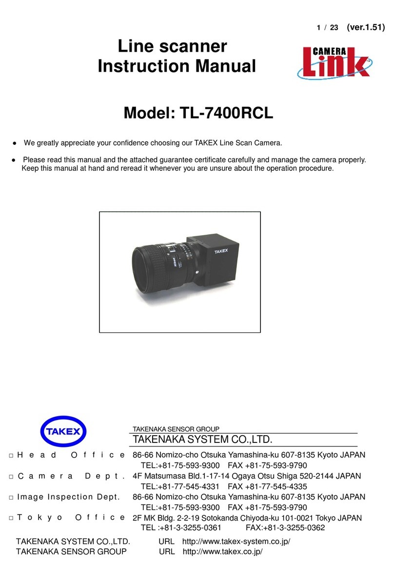 Takex TL-7400RCL User manual
