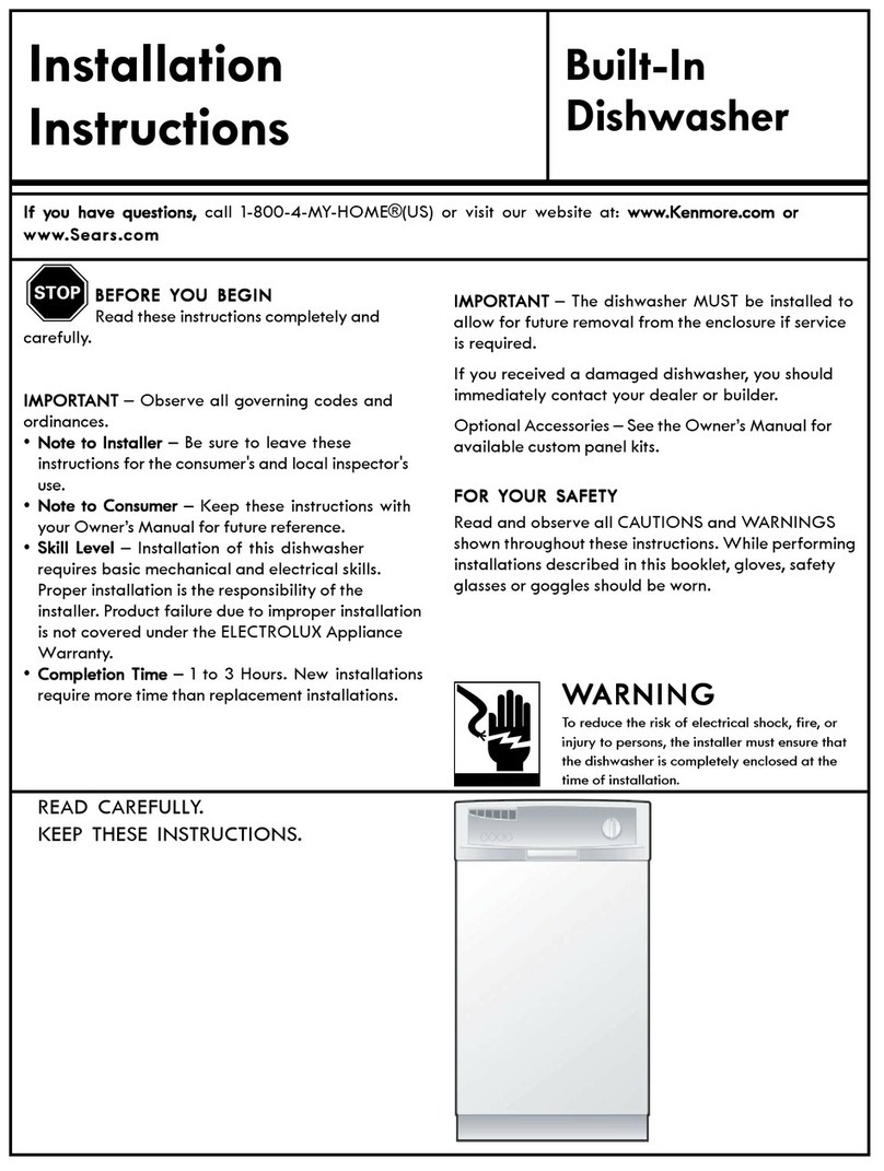 Kenmore 30" Built In Wall Oven User manual