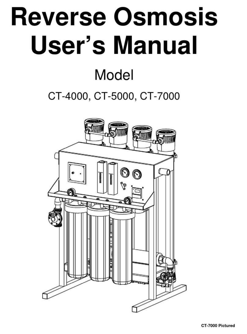 Axeon Water Technologies CT-4000 User manual