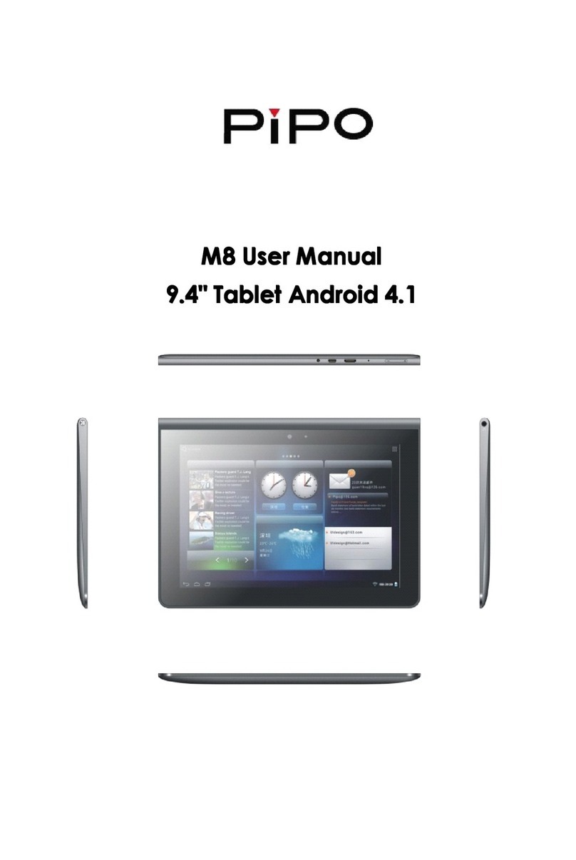 PiPO M8 User manual