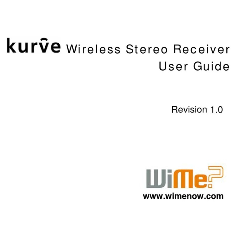 WiMe Kurve User manual