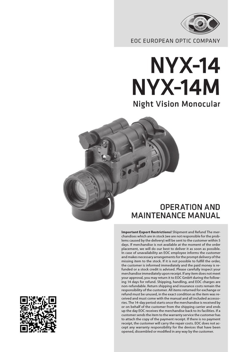 EOC NYX-14 User manual