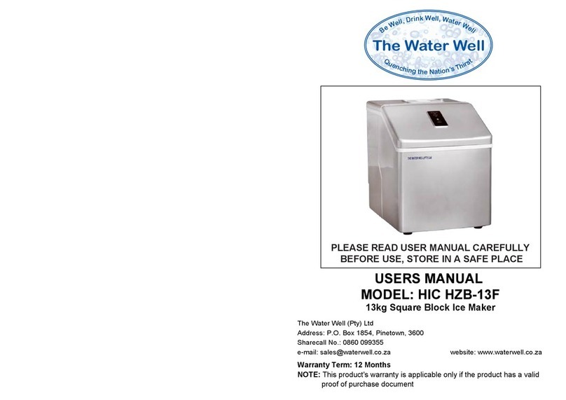 The Water Well HIC HZB-13F user manual