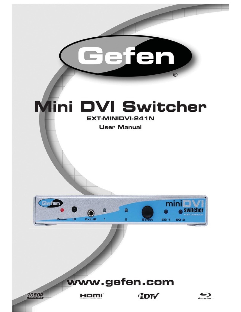 Gefen EXT-MINIDVI-241N User manual