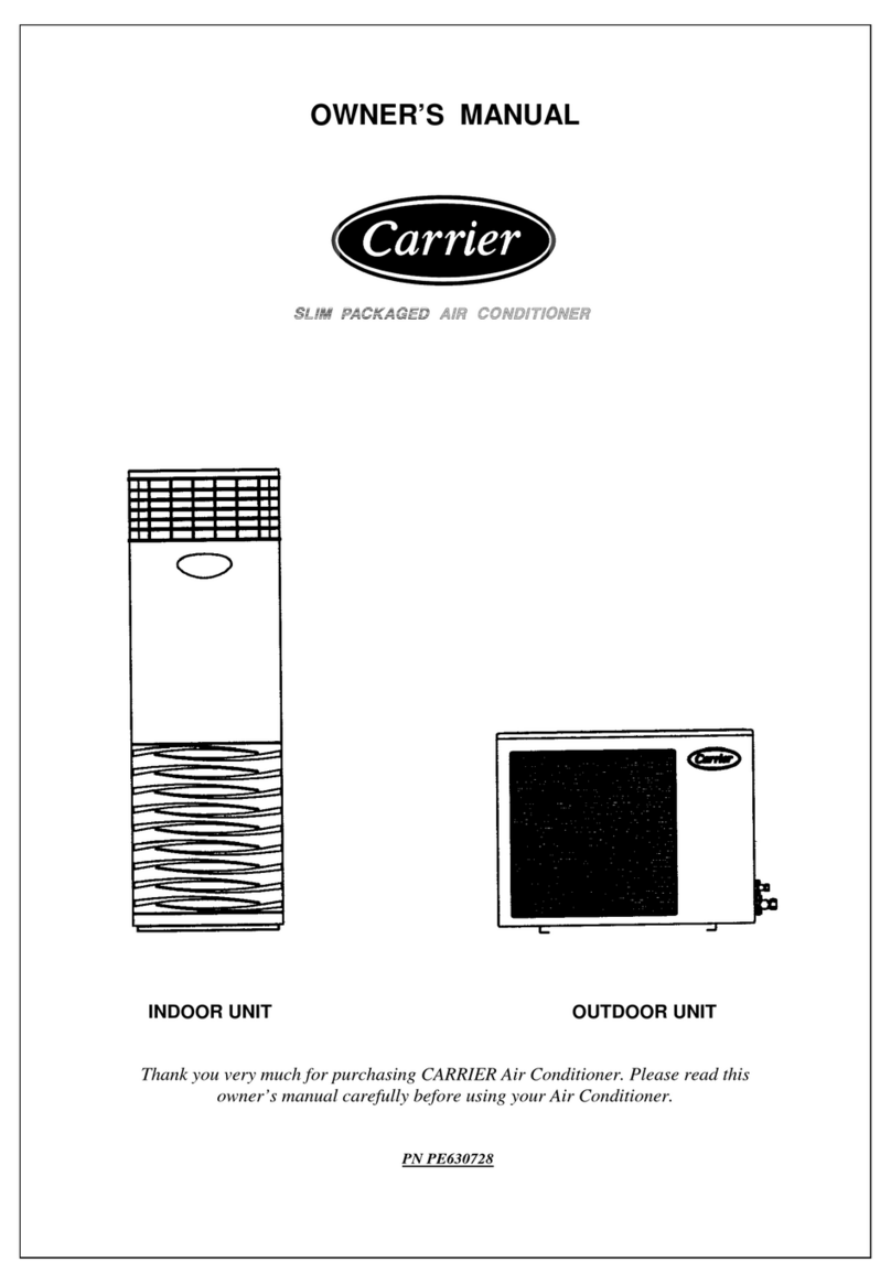 Carrier ASBFE600BA User manual
