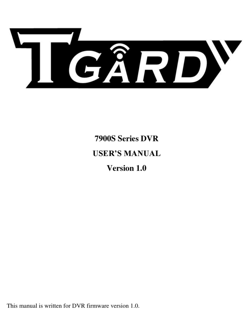 Tgard 7900S Series user manual