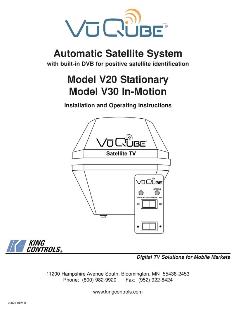 VuQube V20 Installation and operating instructions