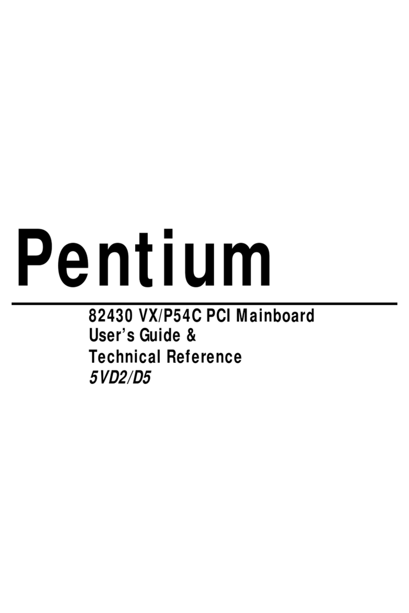 Pentium 5VD2 User's guide & technical reference