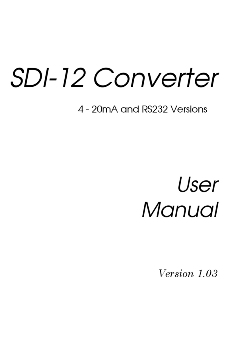 Greenspan SDI-12 user manual